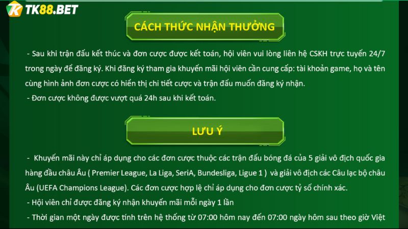 Cách thức nhận thưởng dự đoán bóng đá mùa giải 2023 - 2024